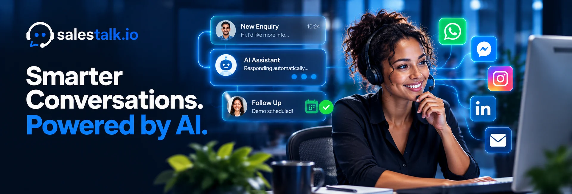 Smarter Conversations. Powered by AI.